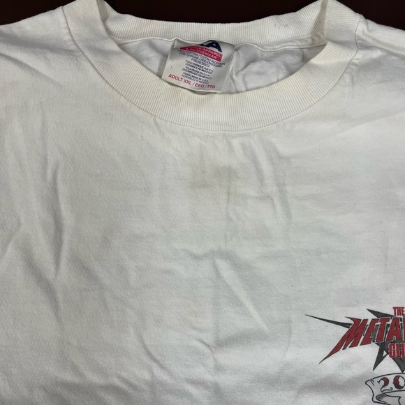 Rare VTG 2000/2001 Metallica Metclub Exclusive James Hetfield Design Size XXL - Picture 4 of 9